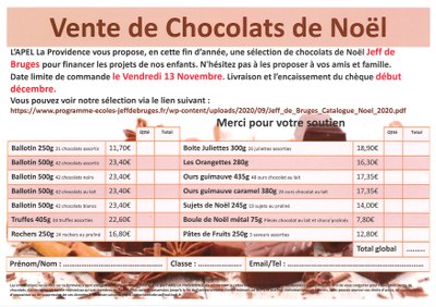 La vente de chocolats : un bon plan pour financer vos projets